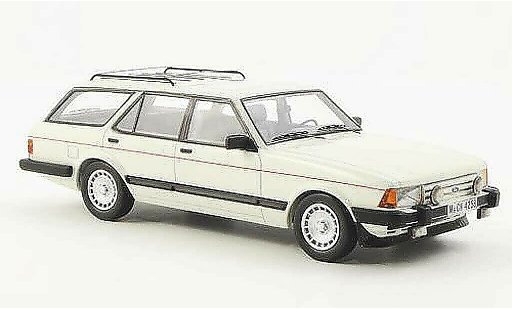Ford Granada Turnier 1/43 Neo MK II 2.8 Injection weiss limitierte Auflage 300 1984 modellautos