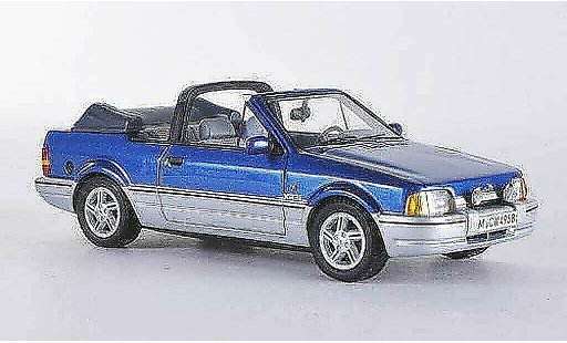 Ford Escort Cabriolet 1/43 Neo MkIV Cabrio blau/grau limitierte Auflage 300 1986 modellautos