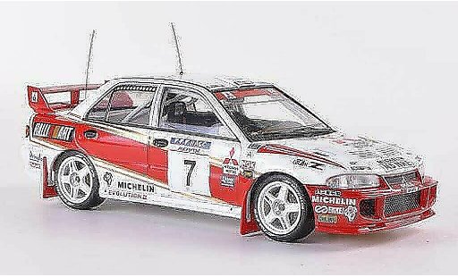 Mitsubishi Lancer Evolution III 1/43 HPI No.7 RalliArt T.Makinen / J.Repo Rally Catalunya 1996 modellautos