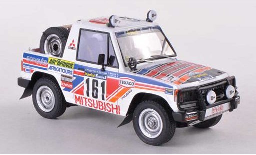 Mitsubishi Pajero Base 1/43 HPI No.161 Le Point Rally Paris-Dakar 1983 A.Cowan/C.Malkin modellautos