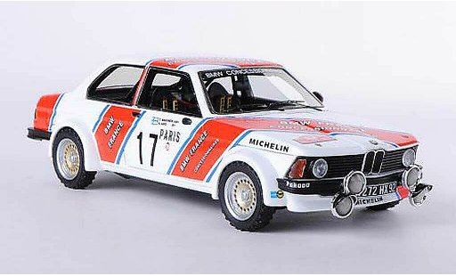 Bmw 320 rallye 1/43 Neo E21 i (E21) No.17 France T.Mekinen / A.Aho Rally Monte Carlo 1980 modellautos