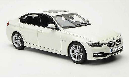 Bmw 335 berline 1/18 Paragon F30 3er Limousine weiss 2012 modellautos