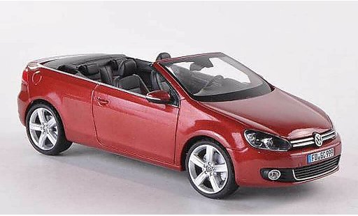 Volkswagen Golf Cabriolet 1/43 Schuco Cabrio rot modellautos