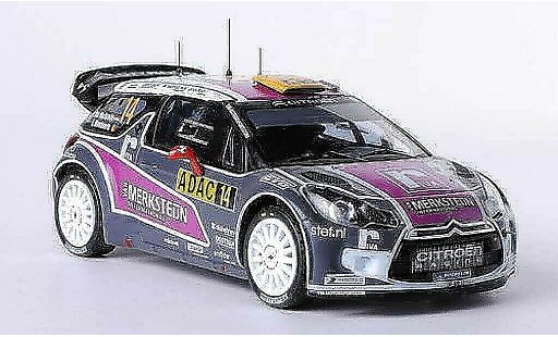 DS Automobiles DS3 WRC 2011 1/43 IXO No.14 van Merksteijn International P.Van Merksteijn / E.Mombaerts Rally Deutschland modellautos