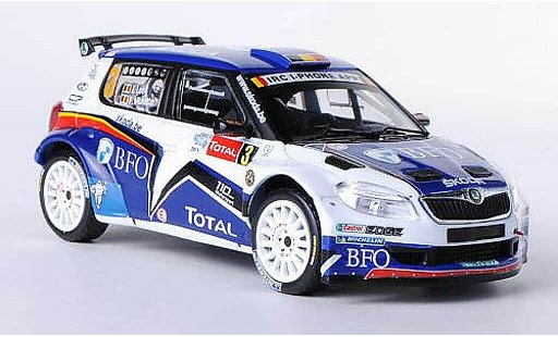 Skoda Fabia S2000 1/43 IXO No.3 BFO F.Loix / F.Miclotte Rally Ypern 2011 modellautos