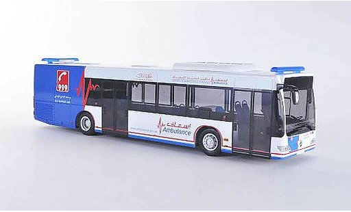 Mercedes Citaro Base 1/43 Rietze E4 Centre of Ambulanz Services - Ambulanz Dubai (UAE) modellautos