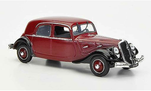 Citroen Traction 22 1/43 Nostalgie Limousine rot/schwarz 1934 modellautos