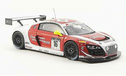 Audi R8 lms 1/43 Spark Ultra No.16 Sport A.Piccini/R.Rast/F.Stippler 24h Spa 2012 modellautos