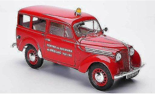 Renault Juvaquatre Base 1/18 Solido Feuerwehr Feuerwehr (F) modellautos