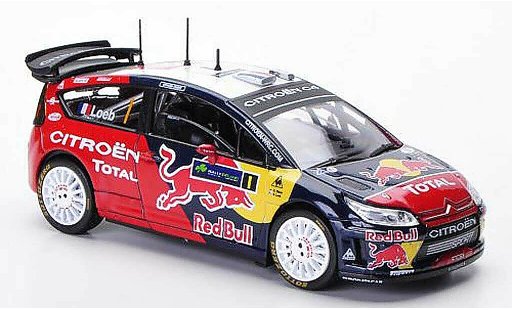 Citroen C4 WRC 2009 1/43 Solido No.1 Red Bull S.Loeb / D.Elena Rally Irland modellautos