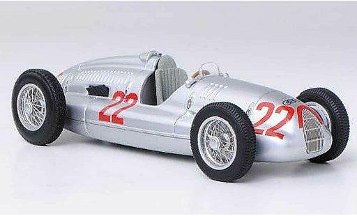 Auto Union Typ D course 1/43 Minichamps No.22 T.Nuvolari GP Italien 1938 modellautos