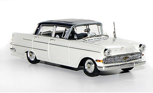Opel Kapitan P2.6 1/43 Minichamps weiss/blau 1959 modellautos