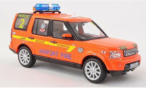 Land Rover Discovery Base 1/43 IXO 4 Dublin Airport feu Service Rescue pompiers (IRL) 2010 modellautos