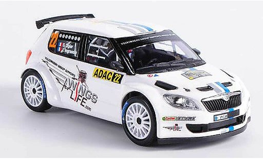 Skoda Fabia S2000 1/43 Abrex No.22 S.Ogier / J.Ingrassia ADAC Rally Deutschland 2012 modellautos