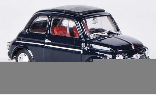Fiat 590 Giannini 1/43 Brumm GTR blau Faltdach geschlossen 1972 modellautos