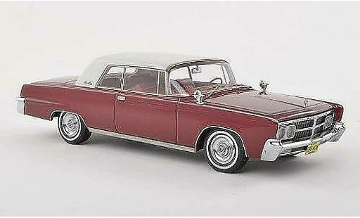 Imperial Crown 2-Door Hardtop 1/43 Neo Coupe schwarz-rot/lumineuses-weiss 1965 modellautos