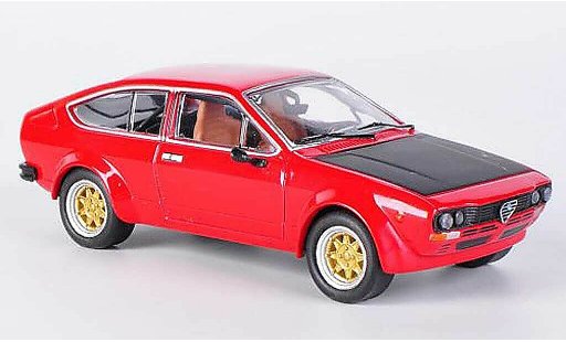 Alfa Romeo Alfetta gtv 2.0 1/43 M4 V Alfetta 2000 rot/mattschwarz 1976 modellautos
