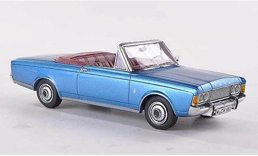 Ford Taunus 17M P7 1/43 Neo (P7b) 26M Cabrio Deutsch blau limitierte Auflage 300 st&Atilde;&frac14;ck modellautos