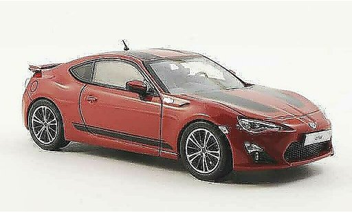 Toyota 86 2012 1/43 J Collection GT 1st Edition rot/schwarz LHD modellautos
