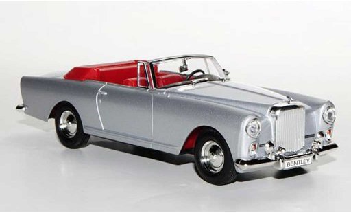 Bentley Continental cabriolet 1/43 Yat Ming S2 DHC Park Ward grau LHD modellautos