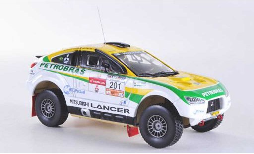 Mitsubishi Racing Lancer Base 1/43 Vitesse No.201 G.Spinelli / H.Youssef Rally dos Sertoes 2012 modellautos
