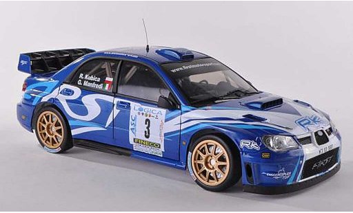 Subaru Impreza WRC 1/18 Sun Star 07 No.3 Ronde Gomitolo di Lana 2012 R.Kubica/G.Manfredi modellautos