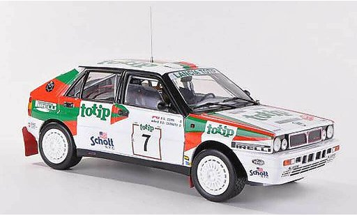 Lancia Delta HF Integrale 1/18 Sun Star No.7 Totip Rally Sanremo 1988 modellautos