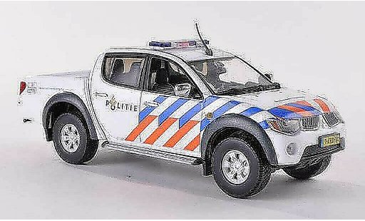 Mitsubishi L200 Base 1/43 Vitesse Politie rotterdam-Rijnmond Polizei (NL) modellautos