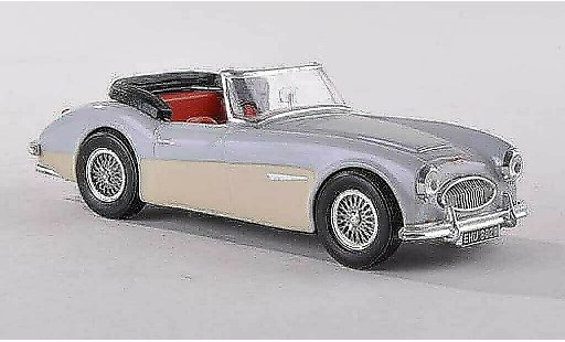 Austin Healey 3000 roadster 1/43 Vitesse ougr&Atilde;&frac14;n grau/beige RHD modellautos