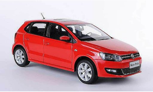 Volkswagen Polo Base 1/18 Paudi V rot Asien-Version 2011 modellautos