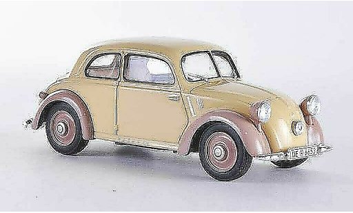 Mercedes 170 Base 1/43 WhiteBox H beige/braun 1938 modellautos