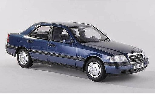 Mercedes Classe C Base 1/43 BoS Models C220 (W202) blau limitee edition 1.000 1995 modellautos