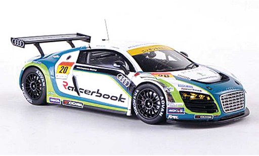 Audi R8 lms 1/43 Ebbro No.20 Hitotsuyama Racing Super GT300 2012 M.Kim/H.Noda modellautos