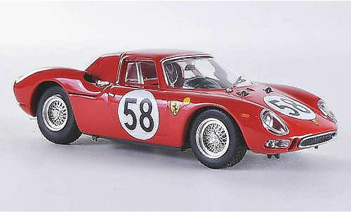 Ferrari 275 LM 1/43 Best No.58 J.Rindt / D.Piper 24h Le Mans modellautos