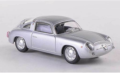 Fiat 750 Abarth 1/43 Best Zagato graugrau 1958 modellautos