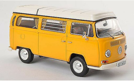 Volkswagen T2 A 1/43 Premium ClassiXXs Camping (neues Faltdach) gelb modellautos
