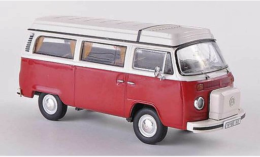 Volkswagen T2 B 1/43 Premium ClassiXXs Camping Westfalia rot/beige modellautos