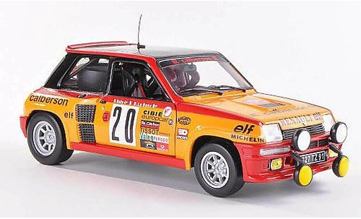 Renault 5 Turbo 1/18 Universal Hobbies No.20 Calberson Rally Monte Carlo 1981 modellautos