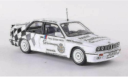 Bmw M3 coupe 1/43 IXO E30 Nurburgring Taxi 1990 M.Martini modellautos