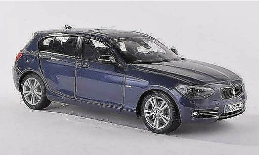 Bmw 116 F20 1/43 Paragon i schwarz-blau modellautos