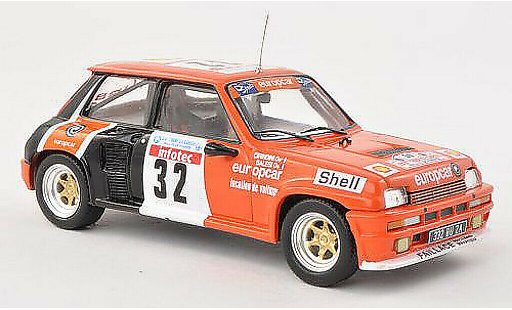 Renault 5 Turbo 1/43 IXO No.32 Europcar Tour de Corse 1986 C.Balesi/J.-P.Cirindini modellautos
