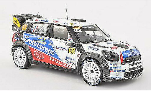 Mini Cooper WRC 1/43 IXO John Works No.68 Rally France 2012 Y.Muller/G.Leneveu modellautos