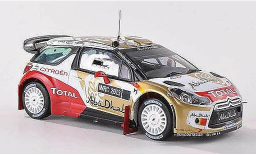DS Automobiles DS3 WRC 2013 1/43 IXO Abu Dhabi World Rally Team Presentationsfahrzeug modellautos