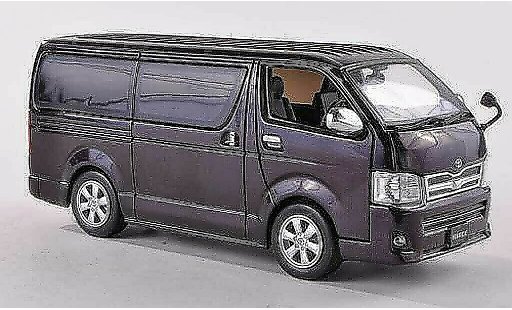 Toyota Hiace Super GL 1/43 J Collection schwarz-violet RHD 2012 modellautos