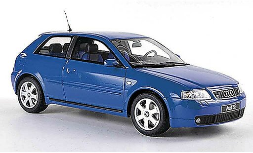 Audi S3 berline 1/18 Ottomobile (MK2) blau modellautos