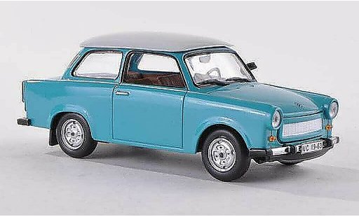 Trabant 601 Base 1/43 IST Models blau/weiss modellautos