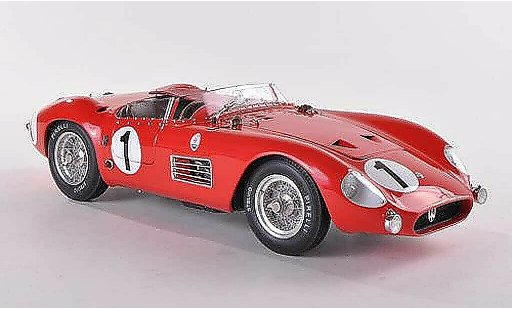 Maserati 300 Base 1/18 CMC S No.1 J.Bonnier/ F.Godia-Sales 24h Frankreich 1958 modellautos