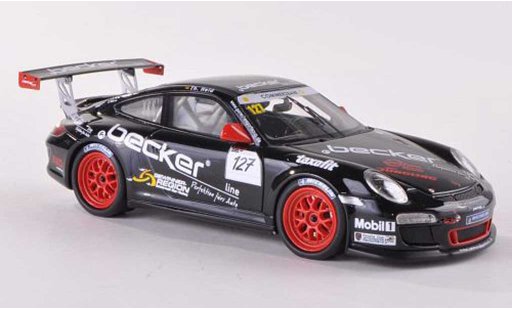 Porsche 911 GT3 CUP 1/43 Schuco No.127 Becker MS Racing Sports modellautos