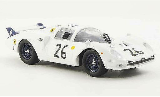 Ferrari 365 P2 1/43 Ferrari Racing Collection Elefante Bianco 24h Le Mans C.Parsons / R.Rodriguez 1967 modellautos