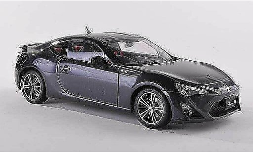 Toyota 86 2012 1/43 Autoart GT Limited (Asian Version/RHD) schwarz-grau modellautos
